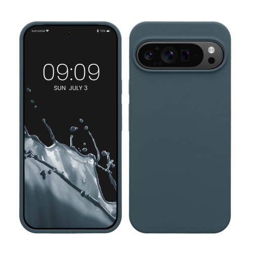 Kwmobile калъф за Google Pixel 9 Pro XL, тъмнозелен, силиконов, KWM000020PV014C