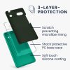 Kwmobile калъф за Google Pixel 6a, зелен, силиконов, KWM000015FZ058C