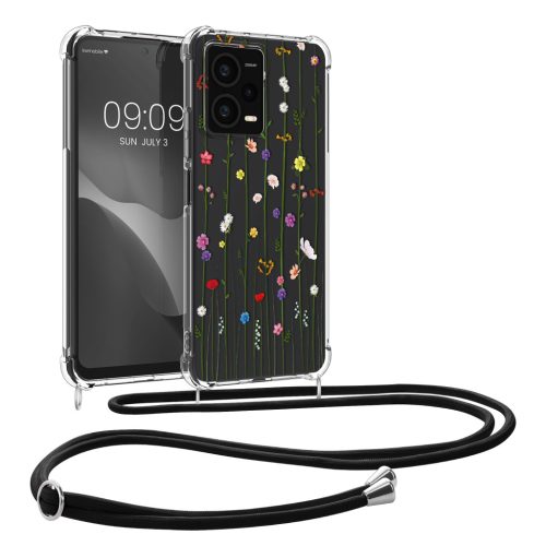 Kwmobile калъф с връзка за връзка за Xiaomi Redmi Note 12 Pro 5G, многоцветен, силиконов, KWM000018CU004C