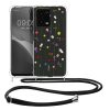 Kwmobile калъф с връзка за връзка за Xiaomi Redmi Note 12 Pro 5G, многоцветен, силиконов, KWM000018CU004C