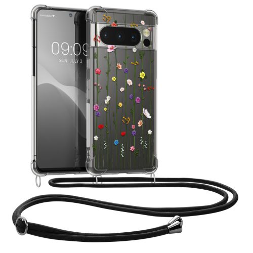 Kwmobile калъф с връзка за връзка за Google Pixel 8 Pro, многоцветен, силиконов, KWM0000208S005C