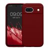 Kwmobile калъф за Google Pixel 8a, червен, силиконов, KWM000020KQ036C
