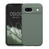 Kwmobile калъф за Google Pixel 8a, зелен, силиконов, KWM000020KQ037C