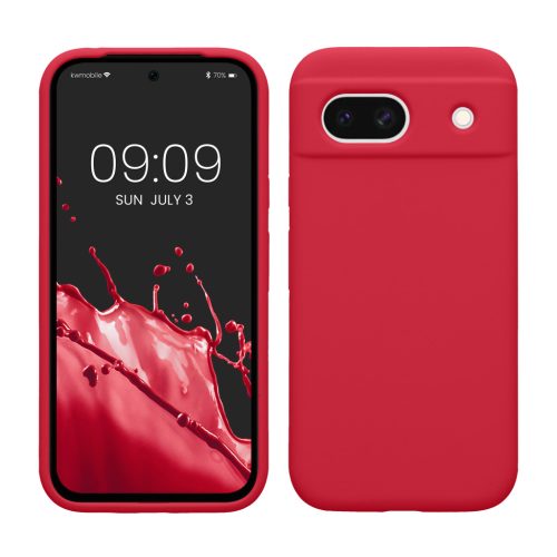 Kwmobile калъф за Google Pixel 8a, розов, силиконов, KWM000020KQ038C