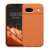 Kwmobile калъф за Google Pixel 8a, оранжев, силиконов, KWM000020KQ039C