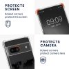 Kwmobile калъф с връзка за връзка за Google Pixel 8a, прозрачен/черен, силиконов, KWM000020KX004C