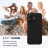 Kwmobile калъф за Poco F6 Pro, черен, силиконов, KWM000020QF001C