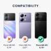 Kwmobile калъф за Poco F6 Pro, черен, силиконов, KWM000020QF001C
