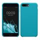 Kwmobile калъф за Apple iPhone 8 Plus/iPhone 7 Plus, светло син, силиконов, KWM0000087L103C