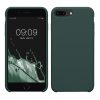 Kwmobile калъф за Apple iPhone 8 Plus/iPhone 7 Plus, зелен, силиконов, KWM0000087L105C