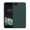 Kwmobile калъф за Apple iPhone 8 Plus/iPhone 7 Plus, зелен, силиконов, KWM0000087L105C