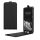 Kwmobile калъф за Samsung Galaxy A12, черен, еко кожа/силикон, KWM000021VO001C