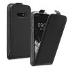 Kwmobile калъф за Samsung Galaxy S10e, черен, еко кожа/силикон, KWM000021VP001C