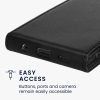 Kwmobile калъф за Samsung Galaxy S10e, черен, еко кожа/силикон, KWM000021VP001C