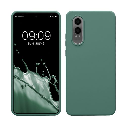 Kwmobile калъф за OnePlus Nord CE4 Lite, зелен, силиконов, KWM000022UZ002C