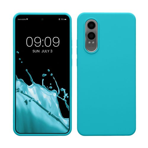 Kwmobile калъф за OnePlus Nord CE4 Lite, светло син, силиконов, KWM000022UZ004C