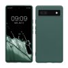Kwmobile калъф за Google Pixel 6a, зелен, силиконов, KWM000015OO023C