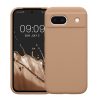 Kwmobile калъф за Google Pixel 8a, кремав, силиконов, KWM000020KQ043C