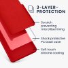 Kwmobile калъф за Google Pixel 8a, червен, силиконов, KWM000020KQ051C
