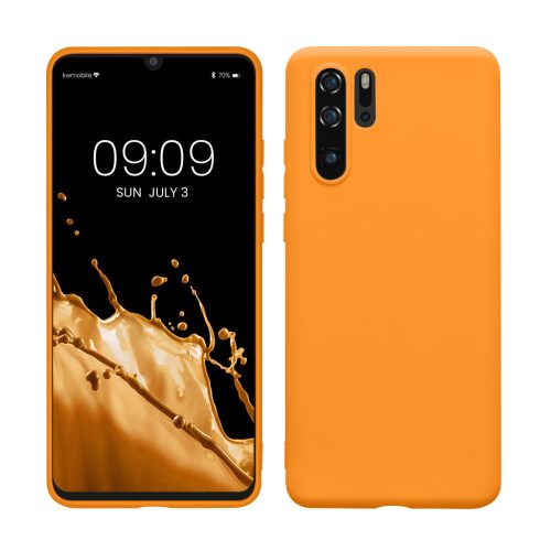 Kwmobile калъф за Huawei P30 Pro, оранжев, силиконов, KWM000009MI023C