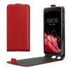 Kwmobile калъф за Samsung Galaxy Xcover 5, червен, еко кожа/силикон, KWM000012NW003C