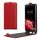 Kwmobile калъф за Samsung Galaxy Xcover 5, червен, еко кожа/силикон, KWM000012NW003C