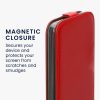 Kwmobile Кейс за Samsung Galaxy A54 5G, Червен, Еко кожа/Силикон, KWM000018TT003C