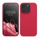 Kwmobile калъф за Apple iPhone 15 Pro, розов, силиконов, KWM000020CC037C