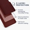 Kwmobile калъф за Apple iPhone 15 Pro, тъмночервен, силиконов, KWM000020CC040C