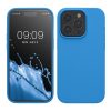 Kwmobile калъф за Apple iPhone 15 Pro, син, силиконов, KWM000020CC044C