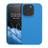 Kwmobile калъф за Apple iPhone 15 Pro, син, силиконов, KWM000020CC044C