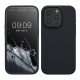 Kwmobile калъф за Apple iPhone 15 Pro, тъмносин, силиконов, KWM000020CC045C