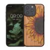 Kwmobile калъф за Apple iPhone 15 Pro Max, многоцветен, дърво/силикон, KWM000020EJ002C