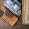 Kwmobile калъф за Apple iPhone 15 Pro Max, многоцветен, дърво/силикон, KWM000020EJ002C