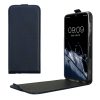 Kwmobile Кейс за Samsung Galaxy A15 5G, Тъмно син, Еко кожа/Силикон, KWM000021OM002C