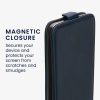 Kwmobile Кейс за Samsung Galaxy A55 5G, Тъмно син, Еко кожа/Силикон, KWM000021OP002C