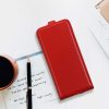 Kwmobile Кейс за Samsung Galaxy A55 5G, Червен, Екокожа/Силикон, KWM000021OP003C