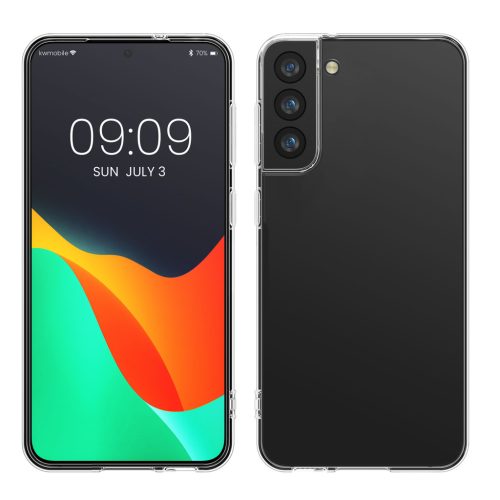 Kwmobile калъф за Samsung Galaxy S21, прозрачен, силиконов, KWM000021VY001C