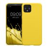 Kwmobile калъф за Google Pixel 4, жълт, силиконов, KWM000010ON016C