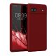Kwmobile калъф за Google Pixel 6a, червен, силиконов, KWM000015FZ060C