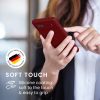 Kwmobile калъф за Google Pixel 6a, червен, силиконов, KWM000015FZ060C