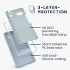 Kwmobile калъф за Google Pixel 6a, светло син, силиконов, KWM000015FZ061C