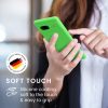 Kwmobile калъф за Google Pixel 7a, зелен, силиконов, KWM000019YE051C