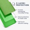 Kwmobile калъф за Google Pixel 7a, зелен, силиконов, KWM000019YE051C