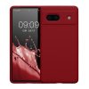 Kwmobile калъф за Google Pixel 7a, червен, силиконов, KWM000019YE052C