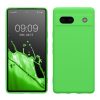 Kwmobile калъф за Google Pixel 7a, зелен, силиконов, KWM000019YF042C
