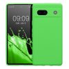 Kwmobile калъф за Google Pixel 7a, зелен, силиконов, KWM000019YF042C