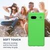 Kwmobile калъф за Google Pixel 7a, зелен, силиконов, KWM000019YF042C