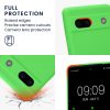 Kwmobile калъф за Google Pixel 7a, зелен, силиконов, KWM000019YF042C
