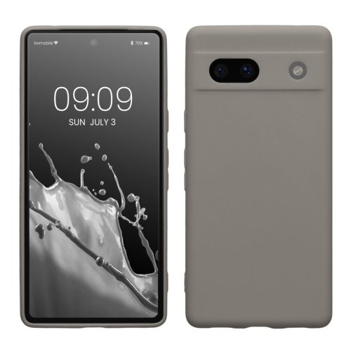 Kwmobile калъф за Google Pixel 7a, бежов, силиконов, KWM000019YF043C